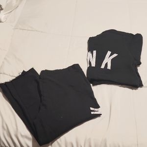 VS PINK Black and White Marble set